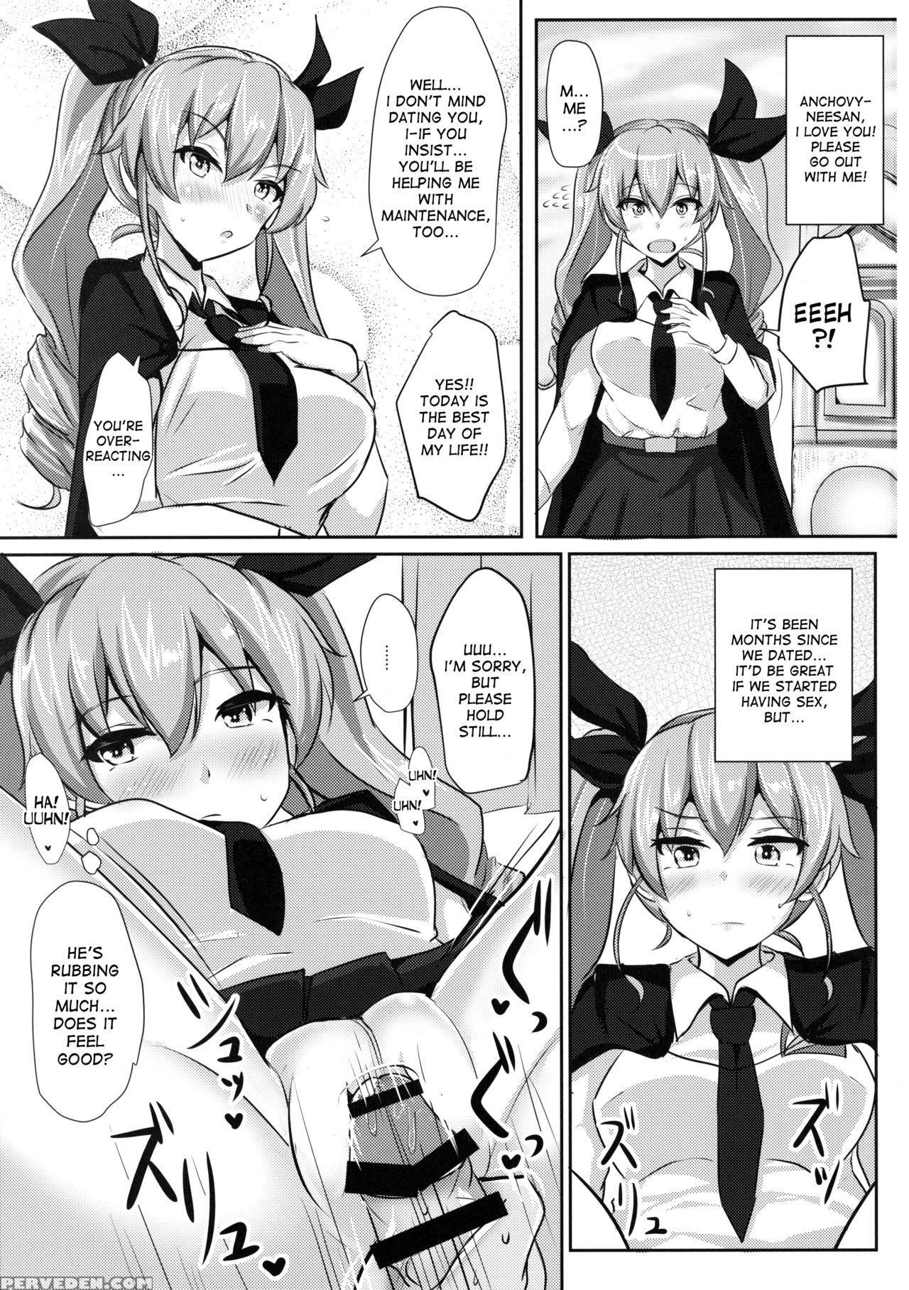(c90) [hakuginmokusei (poshi)] Anchovy Nee-san White Sauce Zoe (girls Und Panzer) [english] [desudesu] Chapter 1000 Page 2
